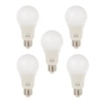 بسته 5 عددی لامپ ال ای دی 10 وات بروکس مدل 5322-A60 پایه E27