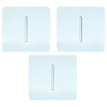 کلید تک پل آسیا الکتریک مدل SFD-WHT بسته 3 عددی