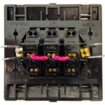 کلید سه پل صنایع آسیا الکتریک مدل BZH-GOLD - Image 2