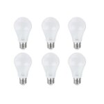 لامپ ال ای دی 10 وات بروکس مدل A60 پایه E27 بسته 6 عددیمدل 1