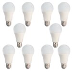 لامپ ال ای دی 20 وات دانا مدل حبابی پایه E27 بسته 10 عددی