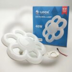 لامپ ال ای دی 40 وات لوکس مدل FLORAL طرح گل - Image 9