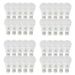 لامپ ال ای دی 10وات بروکس مدل A60-PAIC  پایه e 27 بسته 40 عددی