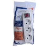 10 کارتن 60 عددی رابط سه خانه برق آفتاب -کابل 1.5 متر - Image 13
