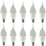 لامپ ال ای دی 7 وات دونیکو مدل اشکی پایه E14 بسته 10 عددی