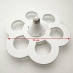 لامپ ال ای دی 40 وات لوکس مدل FLORAL طرح گل - Image 8