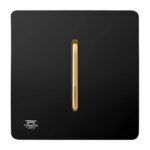 شاسی راه پله صنایع آسیا الکتریک مدل کریستال Blk-Gld