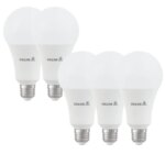 لامپ ال ای دی 20 وات دلتا مدل کلاسیک پایه E27 بسته 5 عددی