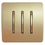 کلید سه پل صنایع آسیا الکتریک مدل BZH-GOLD