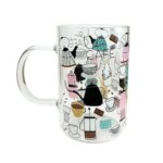 لیوان مدل پیرکس طرح دار کد 2 - Image 2