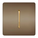 کلید تک پل صنایع آسیا الکتریک مدل کریستال BEI-GLD - Image 2