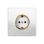 پریز برق ارت دار صنایع آسیا الکتریک مدل کریستال بسته 10 عددی - Image 7