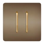 کلید دو پل صنایع آسیا الکتریک مدل صنایع آسیا الکتریک BEI-GLD - Image 2