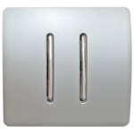 کلید دوپل صنایع آسیا الکتریک مدل NGH-SLV