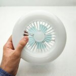 لامپ ال ای دی 22 وات پی ان جی مدل پنکه ای پایه E27 - Image 6