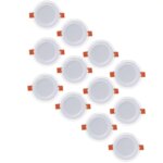 پنل ال ای دی 9 وات پارس شعاع توس مدل PT-GLARIS9 بسته 12عددی - Image 2