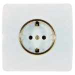 پریز برق ارت دار صنایع آسیا الکتریک مدل کریستال بسته 10 عددی - Image 4