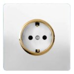 پریز برق ارت دار صنایع آسیا الکتریک مدل کریستال بسته 10 عددی - Image 6