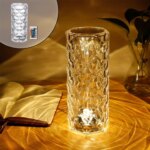 آباژور رومیزی کیوب مدل لمسی Diamond AXFU176