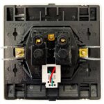 پریز تلفن صنایع آسیا الکتریک مدل دومنظوره  YBeG