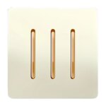 کلید سه پل صنایع آسیا الکتریک مدل کریستال صدفی - Image 2