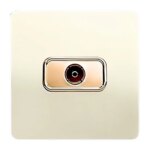 پریز آنتن آسیا مدل کریستال صدفی - Image 2