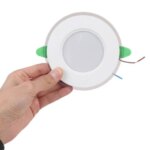 لامپ توکار 9 وات پارس شعاع توس مدل گلاریس دایرهای بسته 4 عددی - Image 4