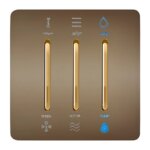 کلید کولر صنایع آسیا الکتریک مدل کریستال BEI-GLD - Image 2