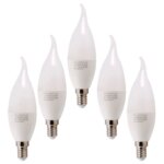 لامپ ال ای دی 6 وات پارس شعاع توس مدل AM-6W پایه E14 بسته 5 عددی - Image 2