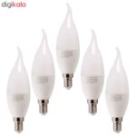 لامپ ال ای دی 6 وات پارس شعاع توس مدل AM-6W پایه E14 بسته 5 عددی - Image 3