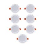 پنل ال ای دی 9 وات پارس شعاع توس مدل گلاریس دایره بسته 7 عددی