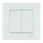 کلید دو پل دلند مدل آسا بسته 3 عددی