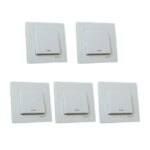 کلید تک پل دلند مدل آسا بسته 5عددی