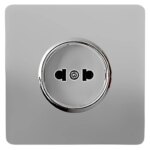 پریز صنایع آسیا الکتریک مدل کریستال SS - Image 2