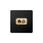 پریز دو منظوره آنتن صنایع آسیا الکتریک مدل کریستال - Image 2