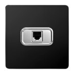 پریز شبکه صنایع آسیا الکتریک مدل کریستال BS - Image 2