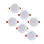 پنل ال ای دی 9 وات پارس شعاع توس مدل PT-GLARIS9 بسته 6 عددی - Image 2