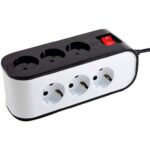 محافظ برق 9 خانه ارتدار باکلید پارت الکتریک مدل شهاب کابل 1.8 - Image 4