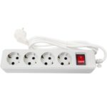 محافظ برق 4 خانه ارتدار باکلید پارت الکتریک مدل شهاب - Image 5
