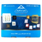 کلید تبدیل آسیاالکتریک مدل اریک سفید - Image 3