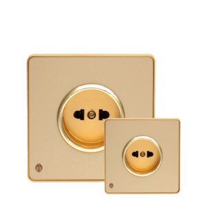 پریز برق بِژ آسیاالکتریک مدل یاقوت
